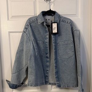 EZR Denim Button-Up Jacket